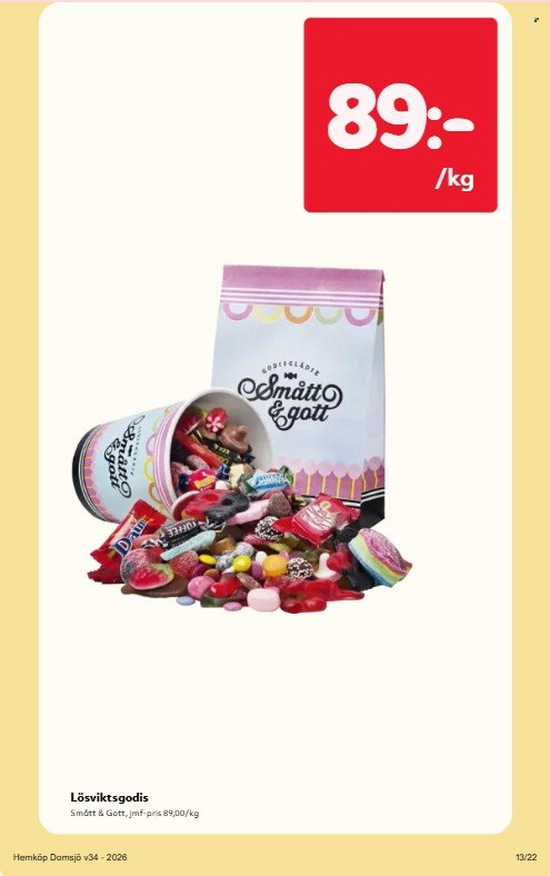 Hemköp reklamblad - 17/8 2026 - 23/8 2026. Sida 13