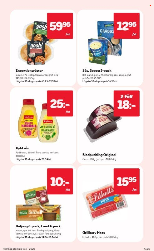 Hemköp reklamblad - 17/8 2026 - 23/8 2026. Sida 17