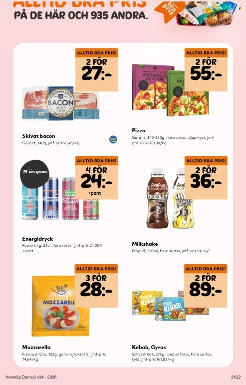 Hemköp reklamblad - 17/8 2026 - 23/8 2026. Sida 21