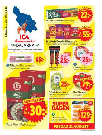 ICA reklamblad - 17/8 2026 - 23/8 2026.