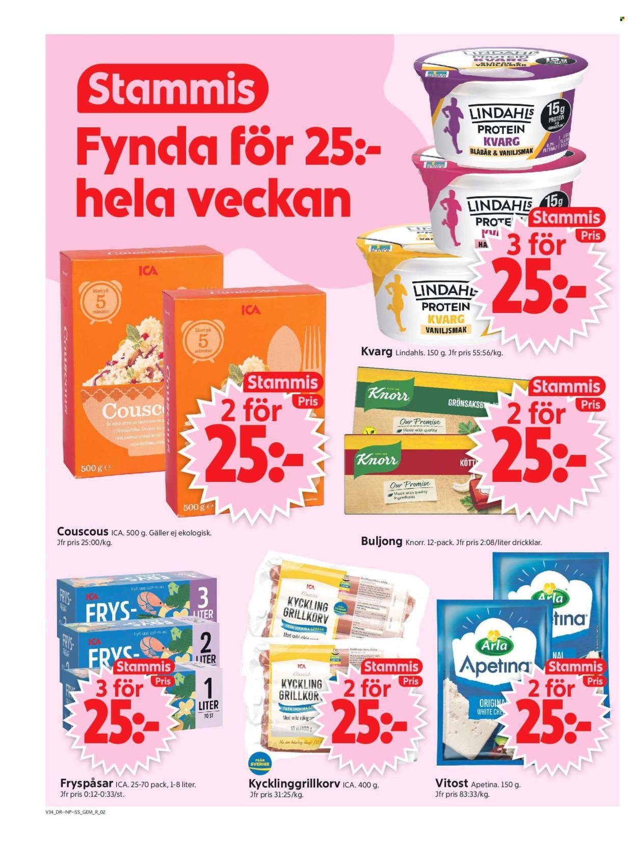 ICA reklamblad - 17/8 2026 - 23/8 2026. Sida 2