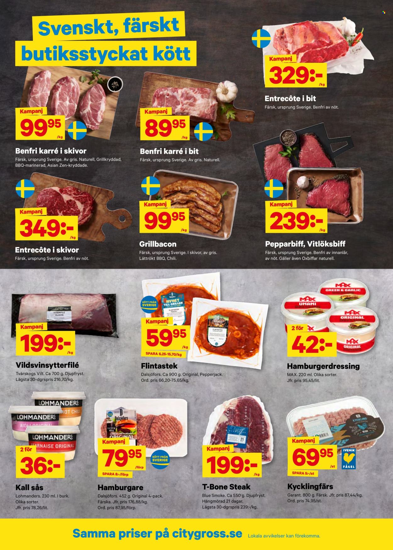 City Gross reklamblad - 24/8 2026 - 30/8 2026. Sida 2