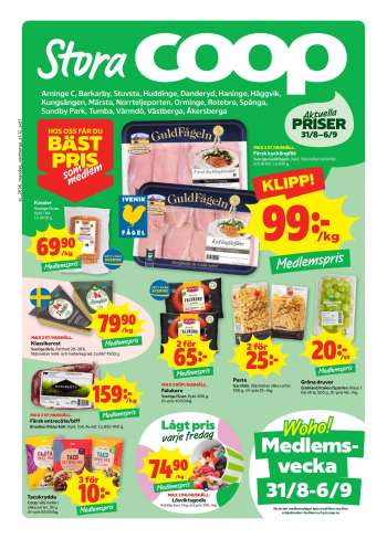Stora Coop reklamblad - 31/8 2026 - 6/9 2026.