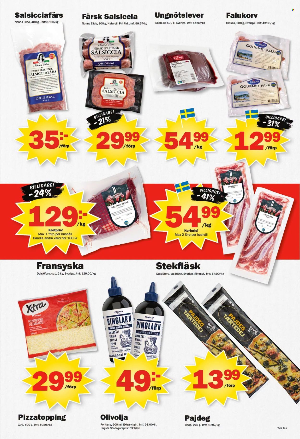 Pekås reklamblad - 31/8 2026 - 6/9 2026. Sida 3