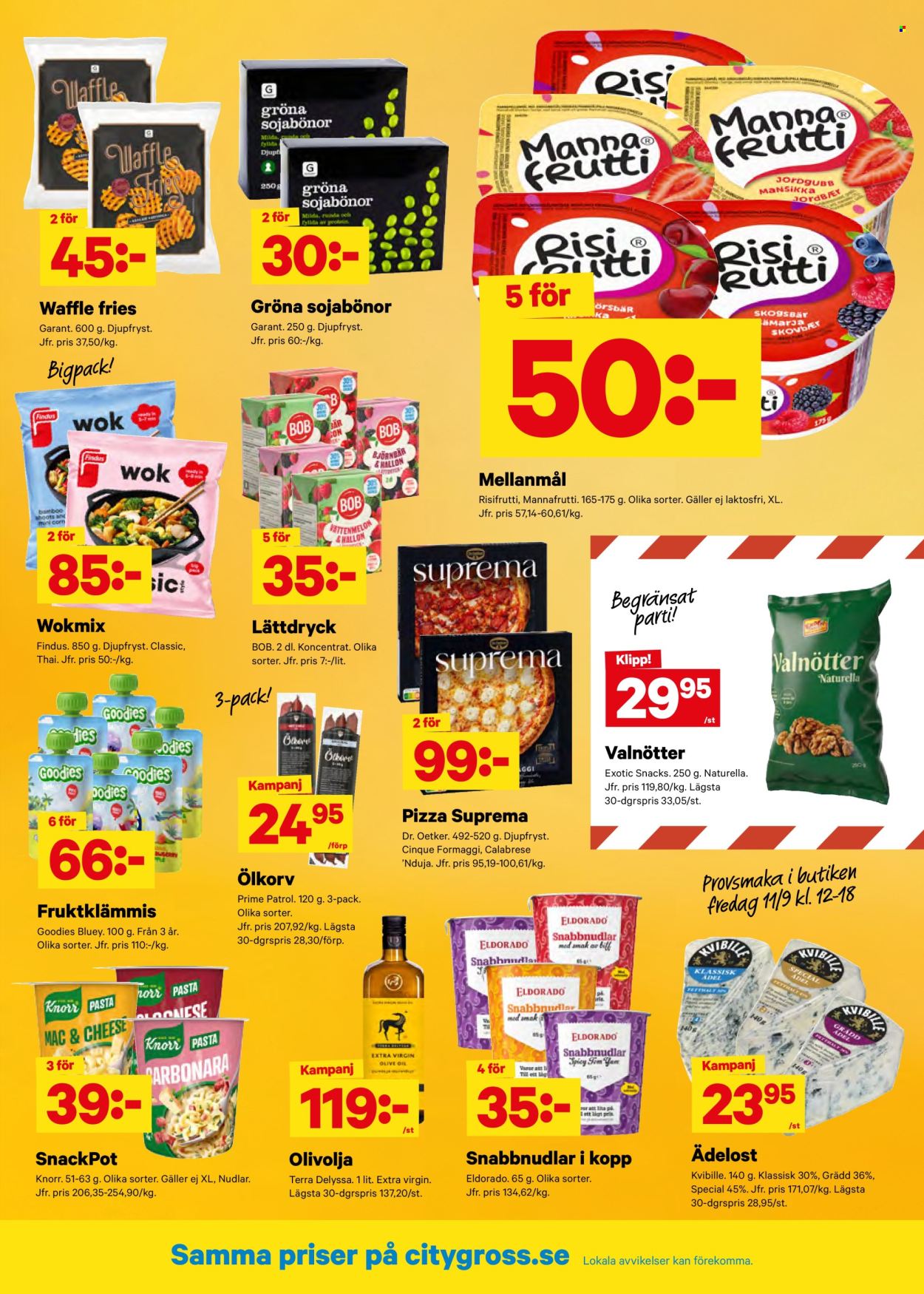 City Gross reklamblad - 7/9 2026 - 13/9 2026. Sida 8