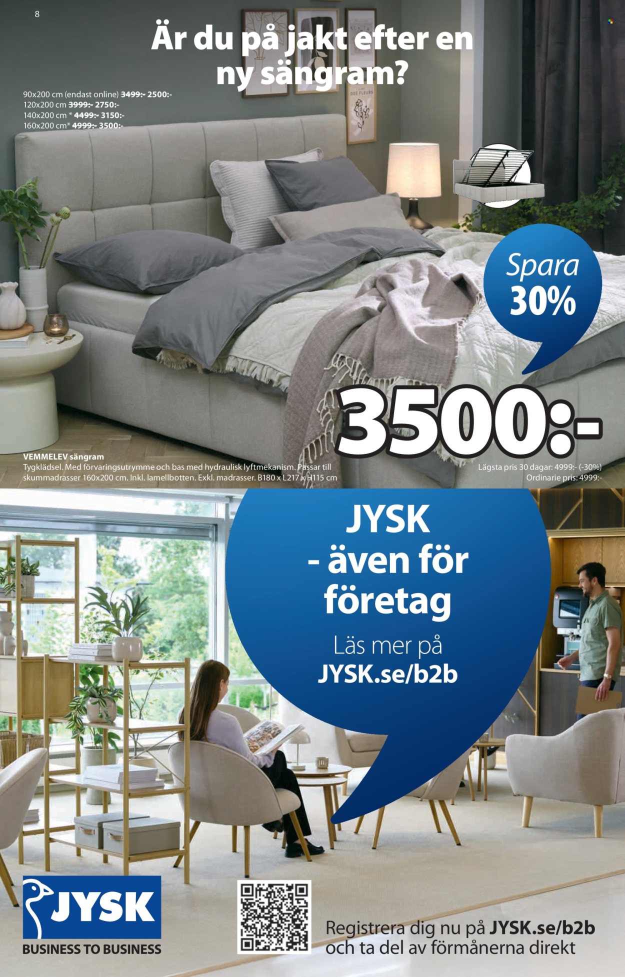 JYSK reklamblad - 7/9 2026 - 19/10 2026. Sida 8