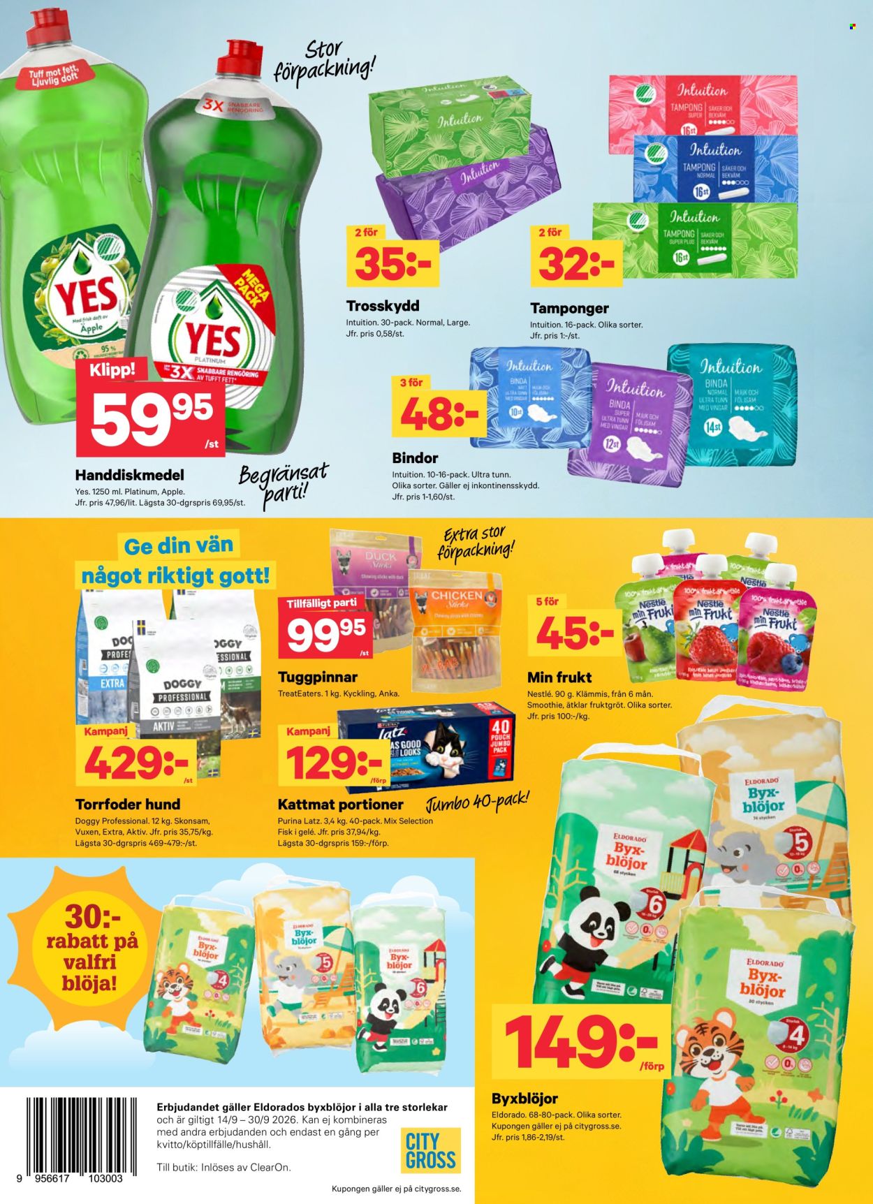 City Gross reklamblad - 14/9 2026 - 20/9 2026. Sida 10