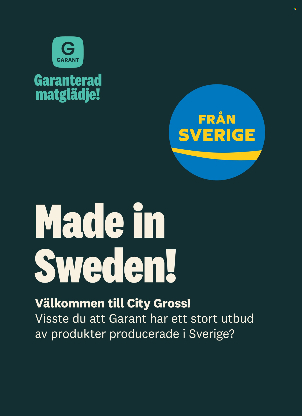 City Gross reklamblad - 14/9 2026 - 20/9 2026. Sida 8