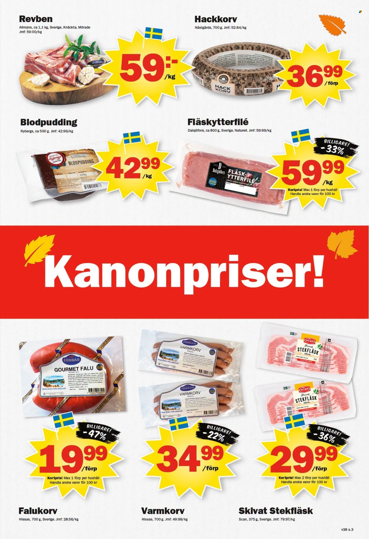 Pekås reklamblad - 14/9 2026 - 20/9 2026. Sida 3