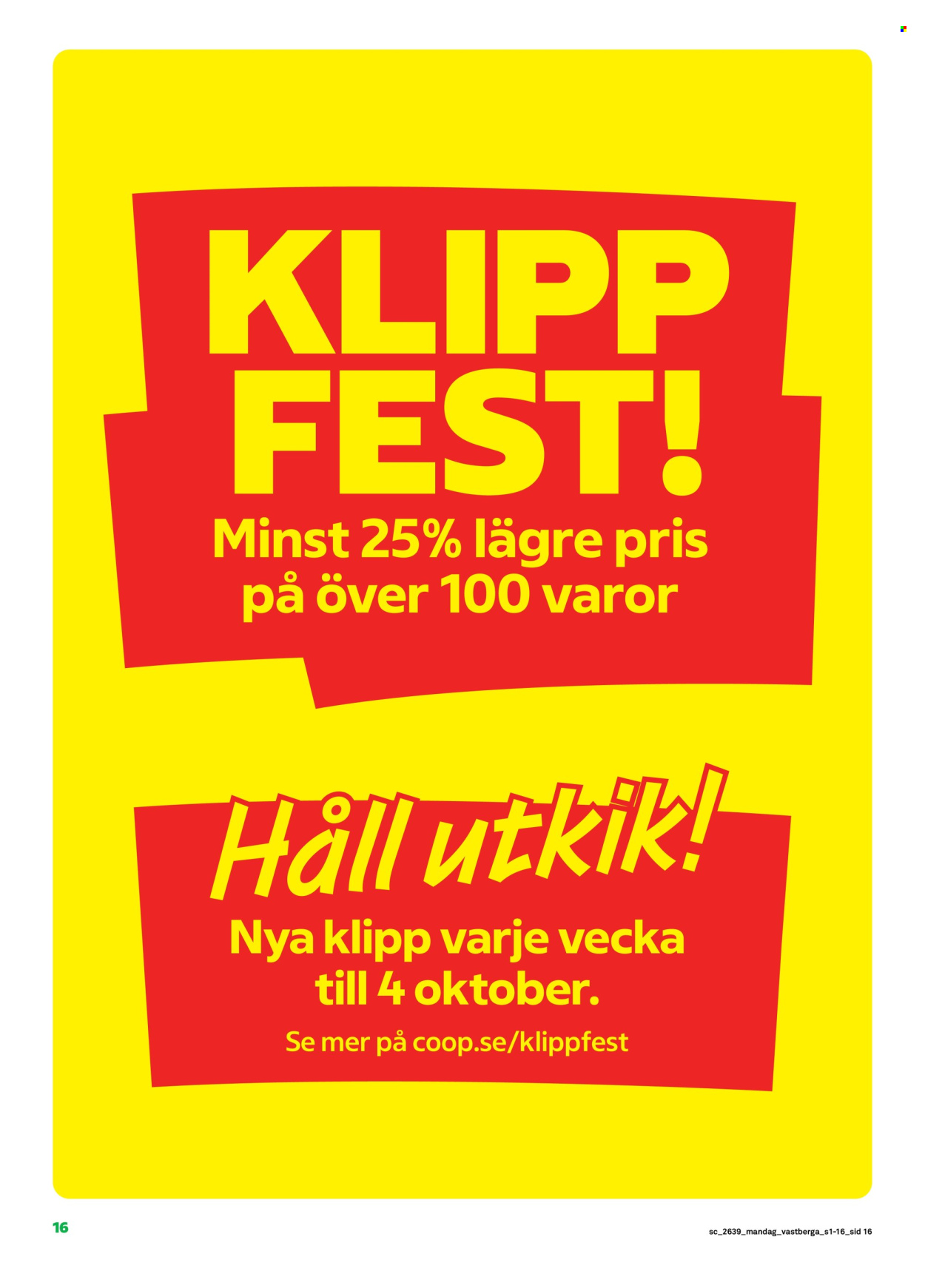 Stora Coop reklamblad - 21/9 2026 - 27/9 2026. Sida 16