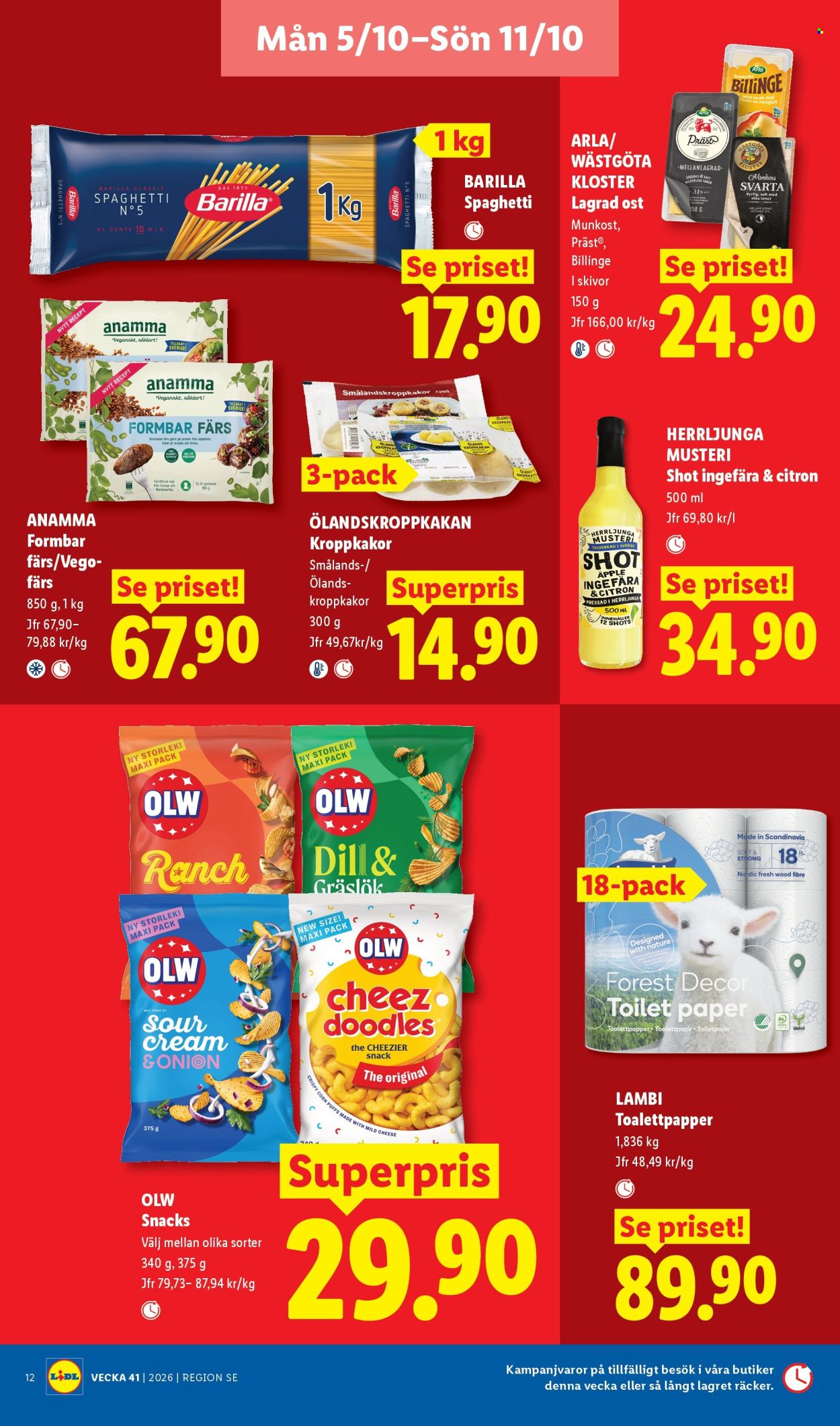 Lidl reklamblad - 5/10 2026 - 11/10 2026. Sida 16