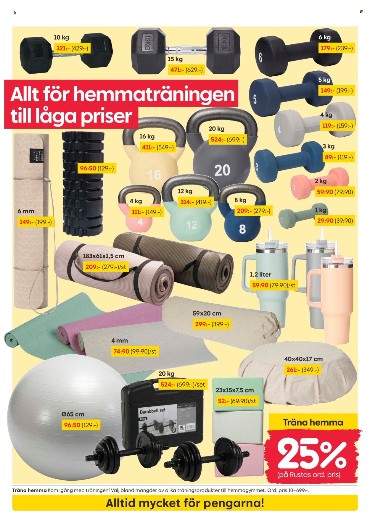 Rusta reklamblad - 28/9 2026 - 4/10 2026. Sida 6