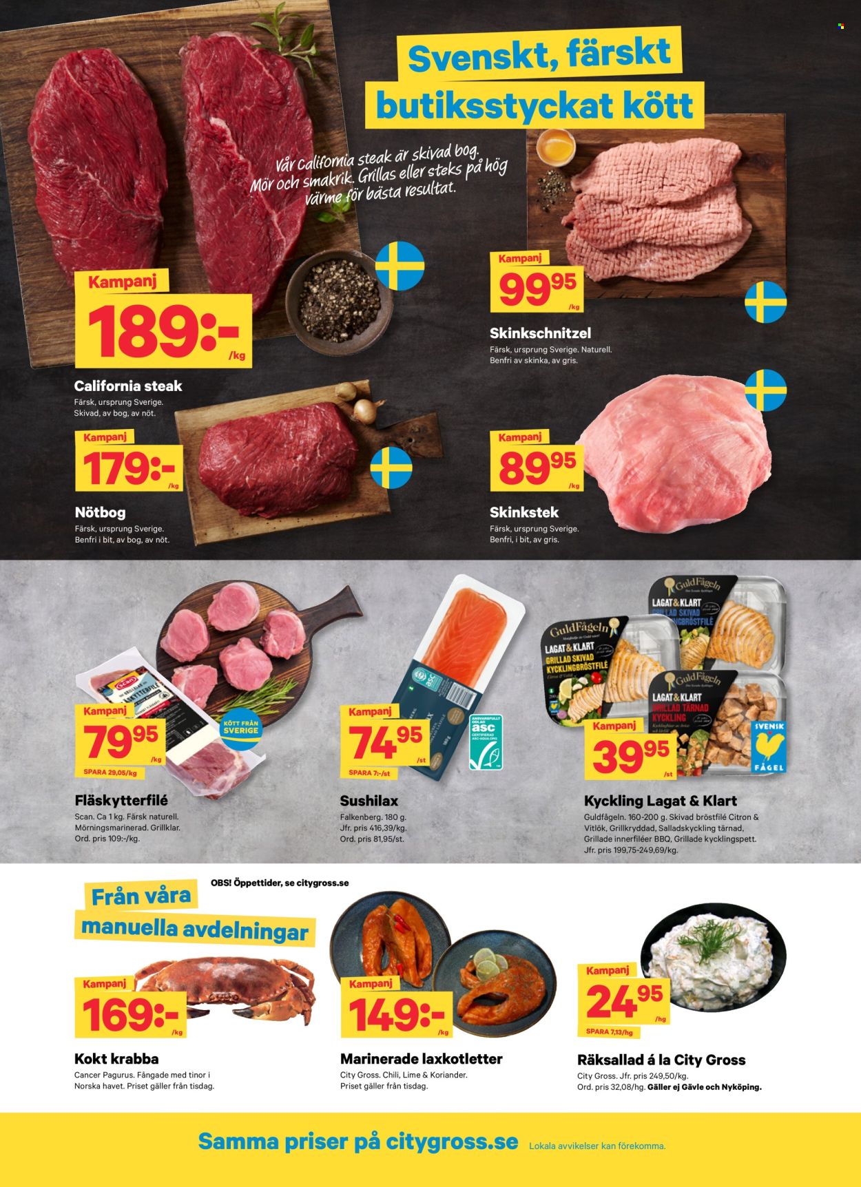 City Gross reklamblad - 28/9 2026 - 4/10 2026. Sida 2