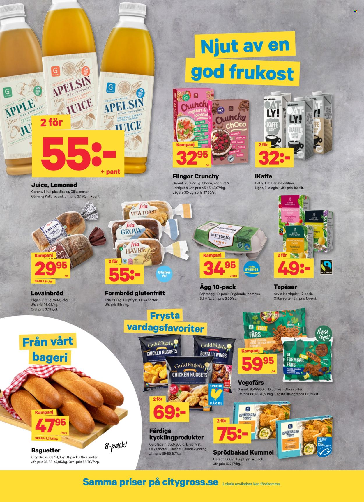 City Gross reklamblad - 28/9 2026 - 4/10 2026. Sida 7