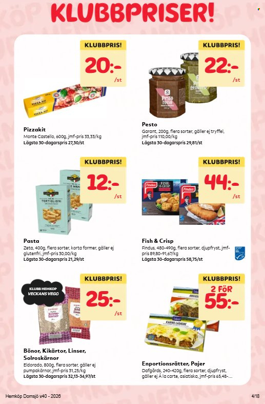 Hemköp reklamblad - 28/9 2026 - 4/10 2026. Sida 4