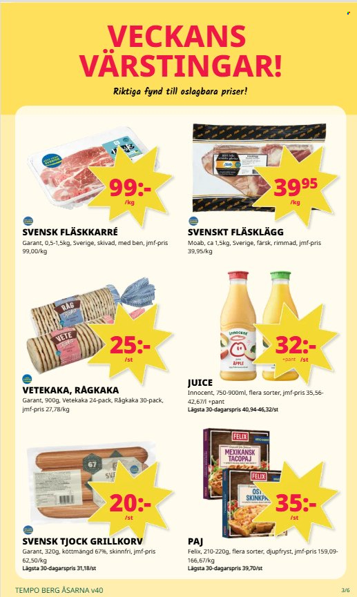 Tempo reklamblad - 28/9 2026 - 4/10 2026. Sida 3