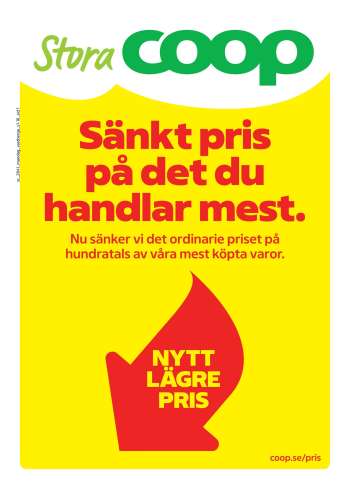 Stora Coop reklamblad - 5/10 2026 - 11/10 2026.