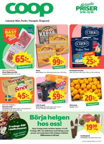Coop reklamblad - 5/10 2026 - 11/10 2026.