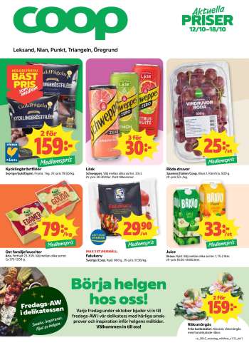Coop reklamblad - 12/10 2026 - 18/10 2026.