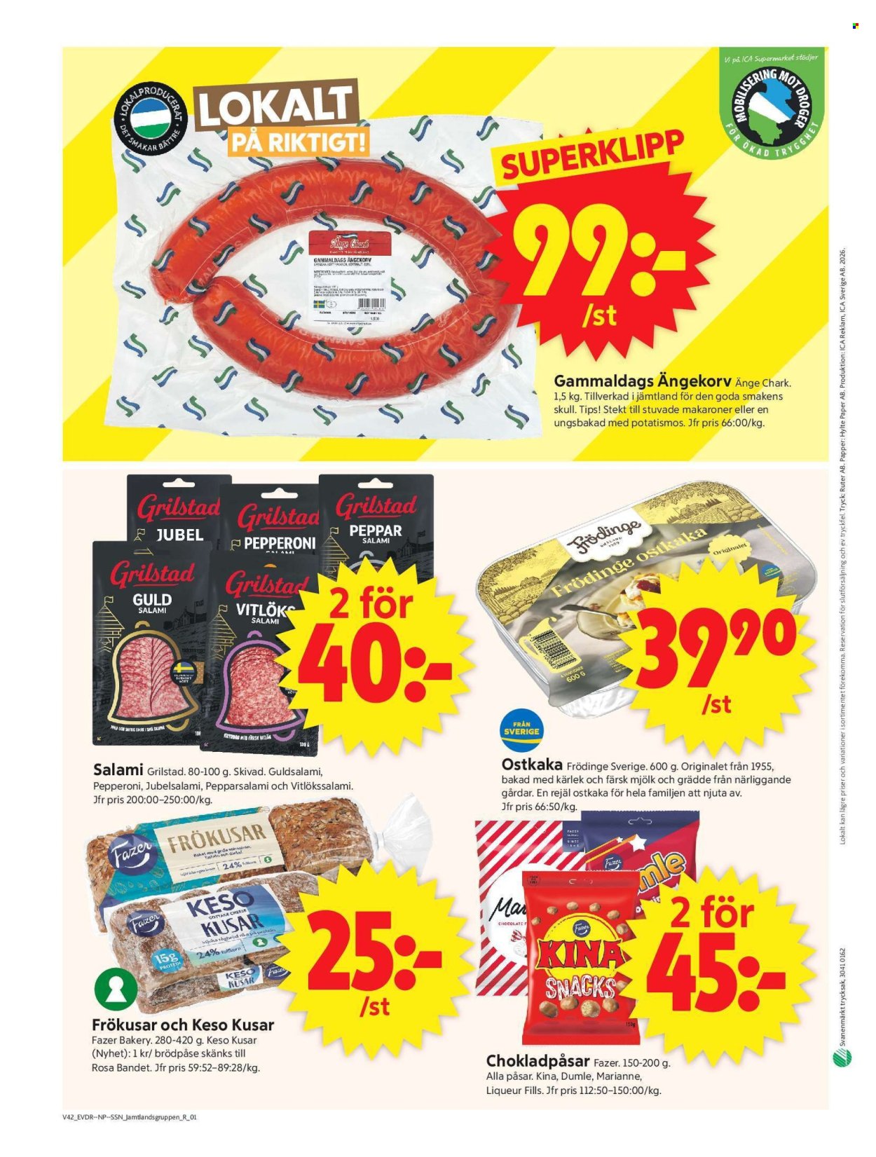 ICA reklamblad - 12/10 2026 - 18/10 2026. Sida 10