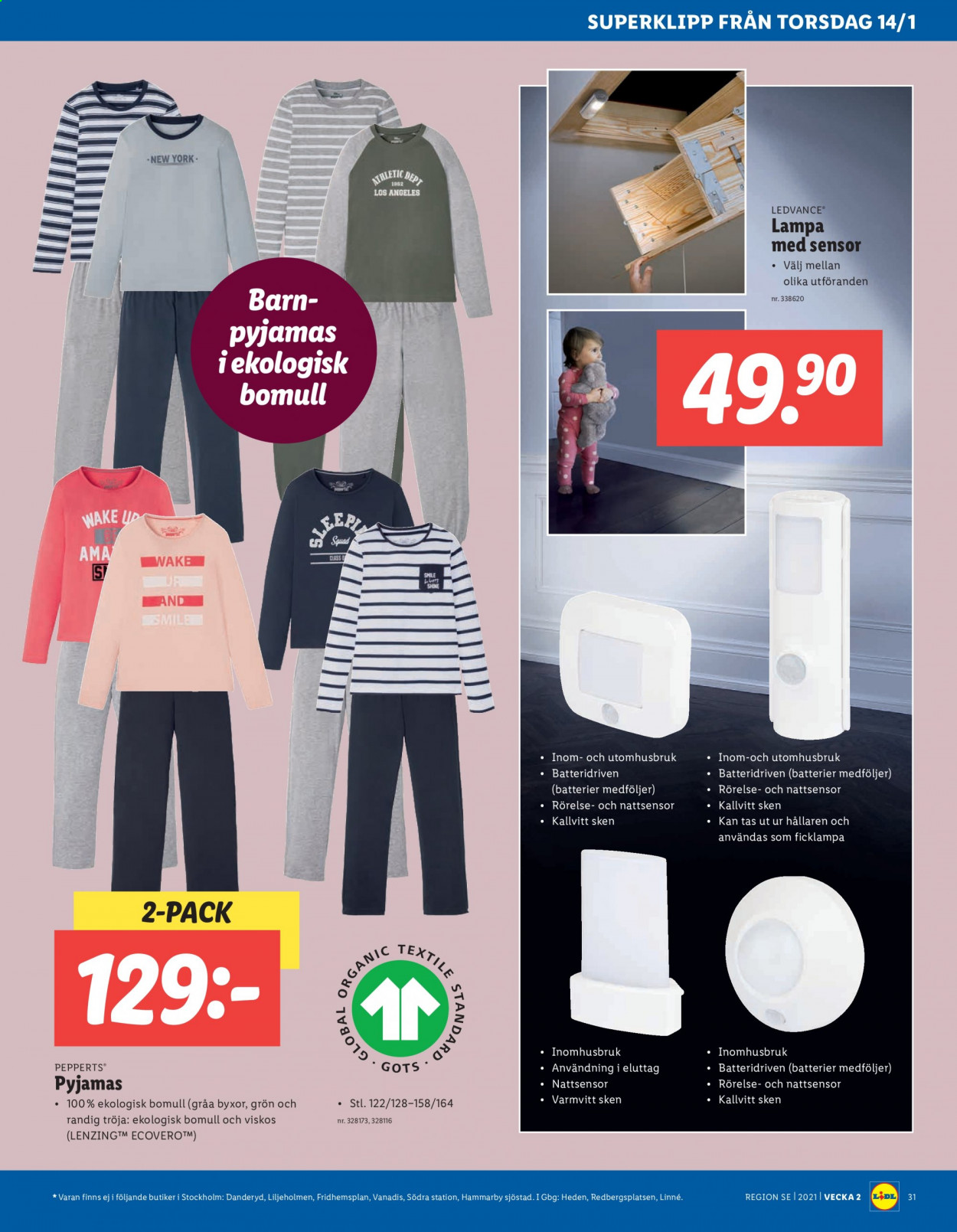 Lidl reklamblad - 11/1 2021 - 17/1 2021. Sida 31