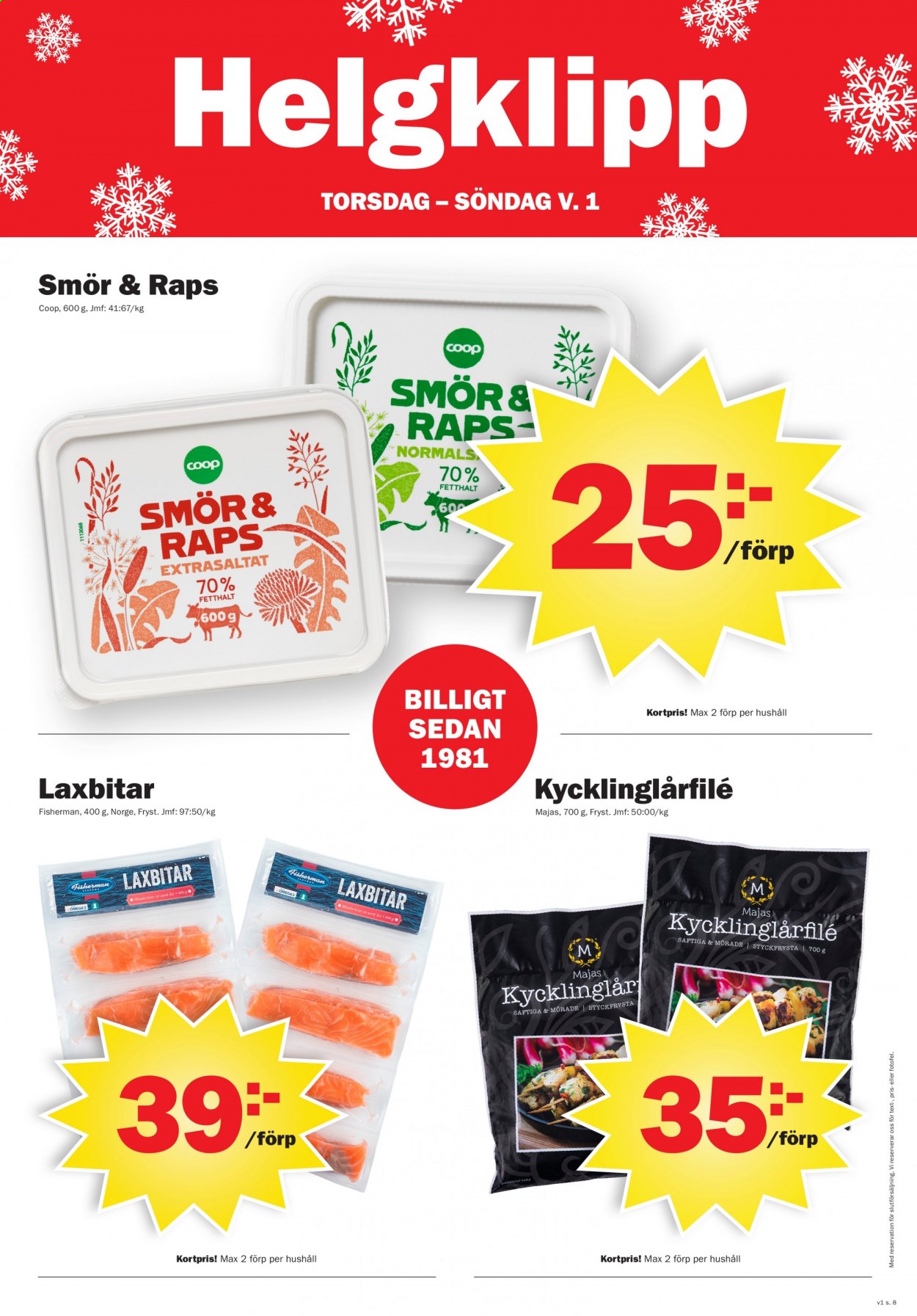 Pekås reklamblad - 4/1 2021 - 10/1 2021. Sida 8