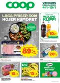 Coop reklamblad - 4/1 2021 - 10/1 2021.