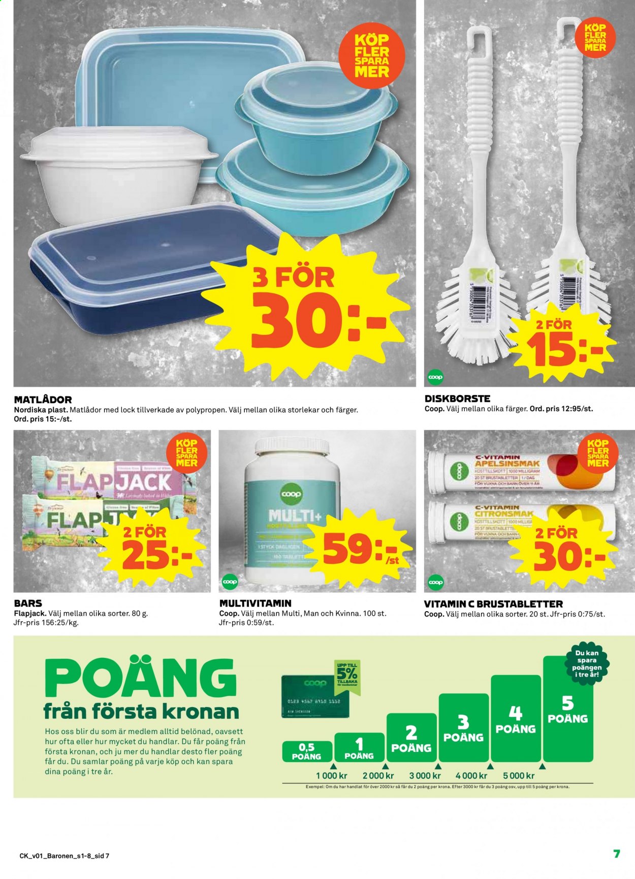 Coop reklamblad - 4/1 2021 - 10/1 2021. Sida 7