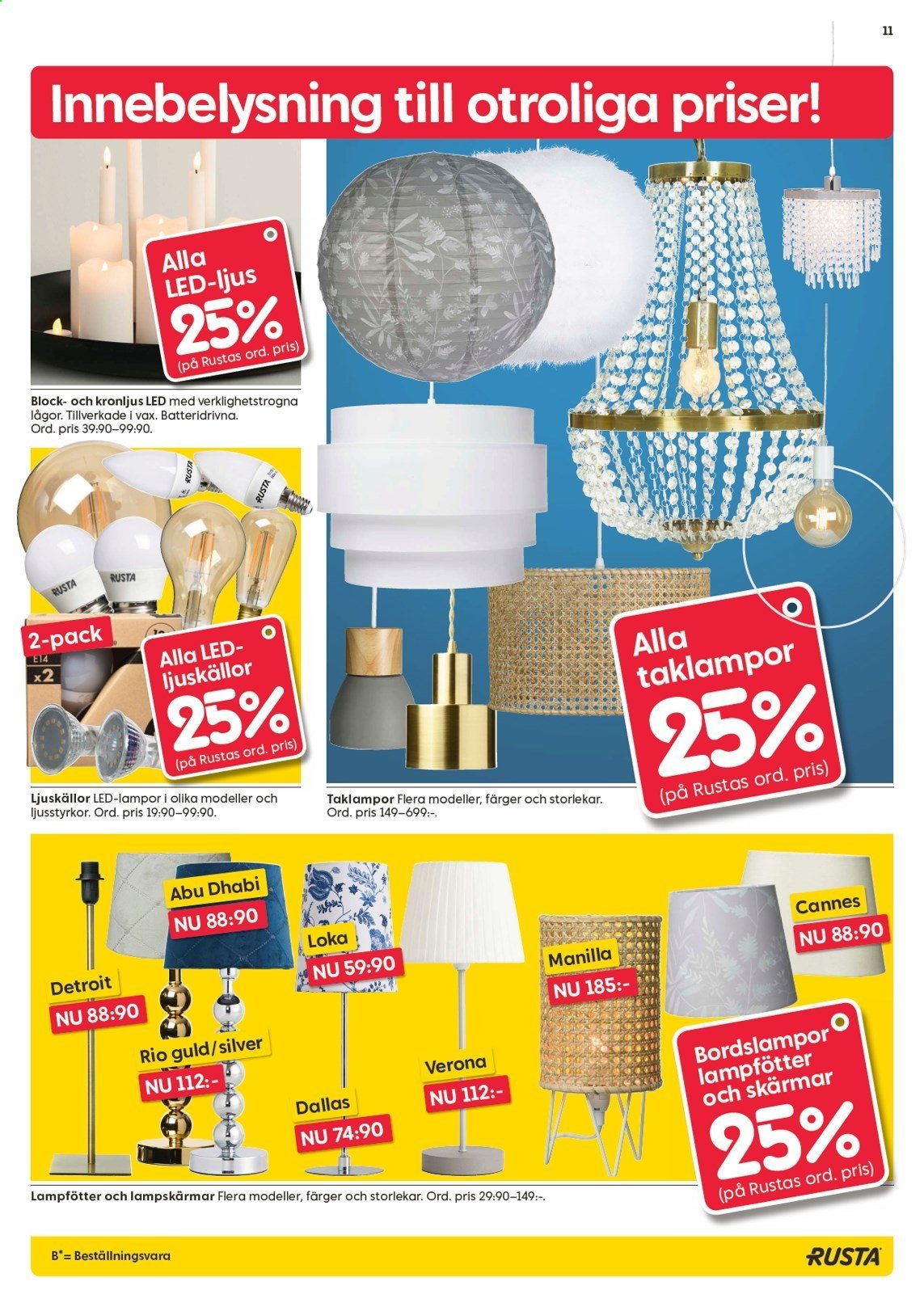 Rusta reklamblad - 4/1 2021 - 12/1 2021. Sida 11