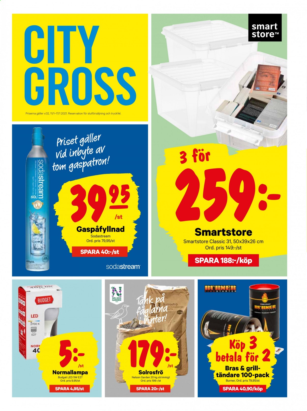 City Gross reklamblad - 11/1 2021 - 17/1 2021. Sida 17