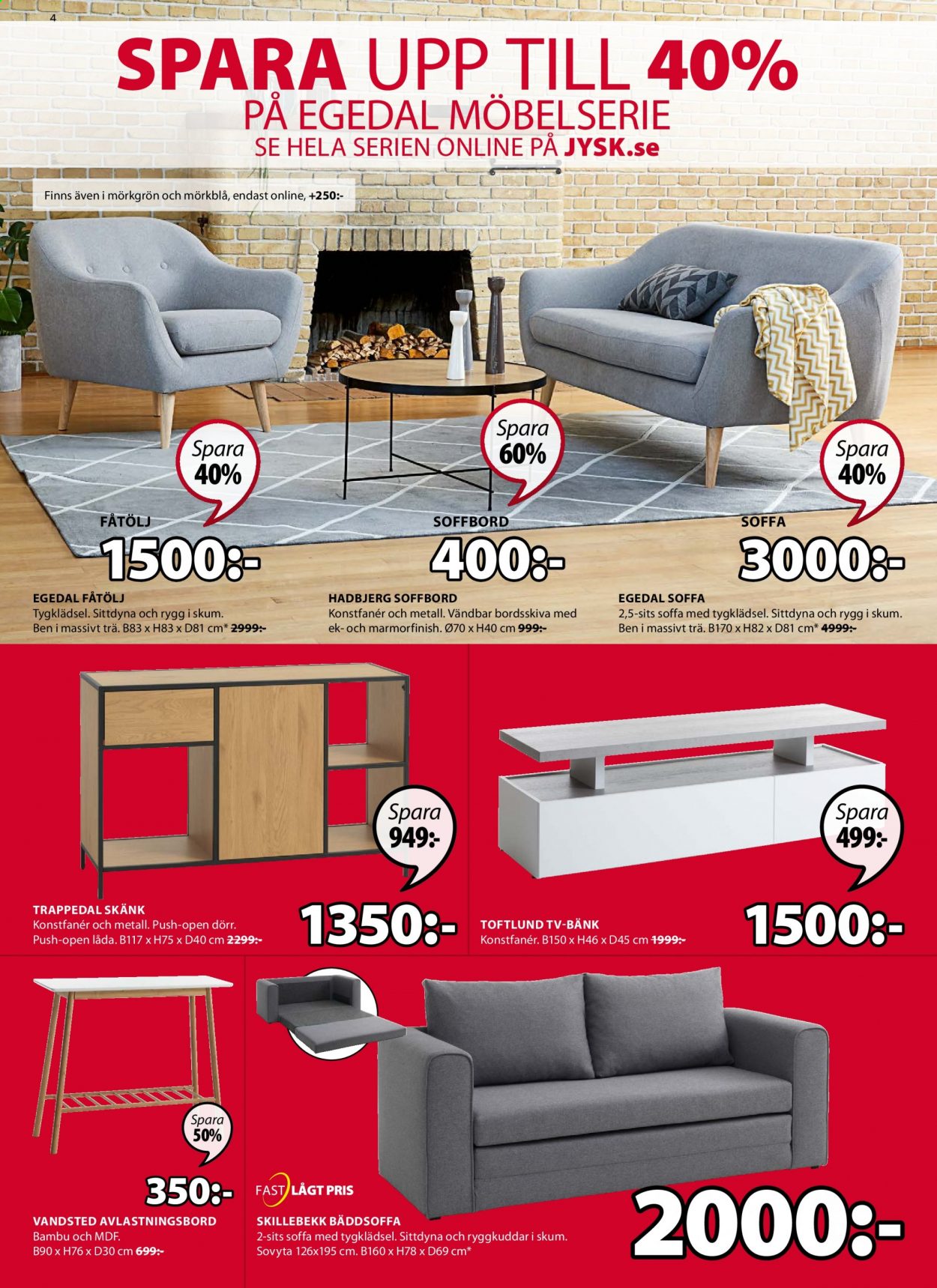JYSK reklamblad - 17/1 2021 - 30/1 2021. Sida 4
