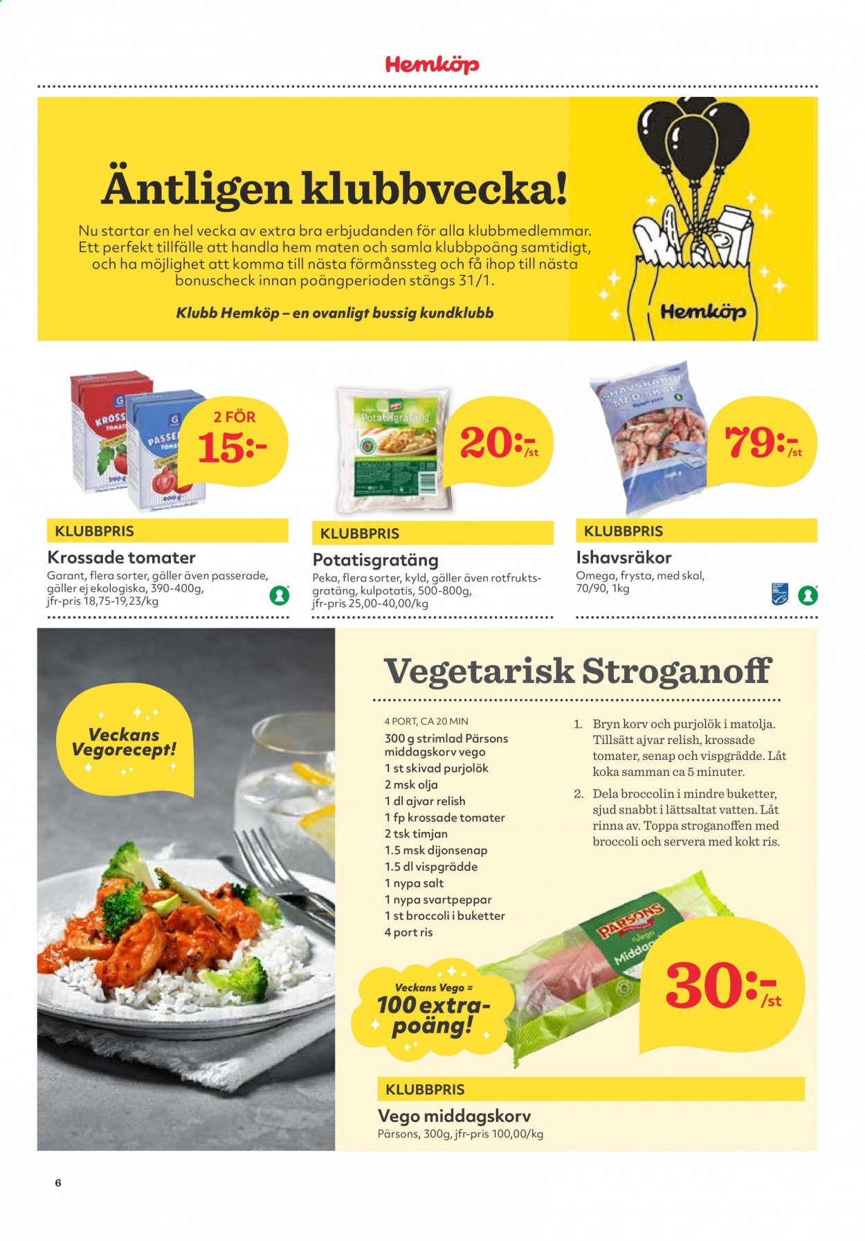 Hemköp reklamblad - 18/1 2021 - 24/1 2021. Sida 6