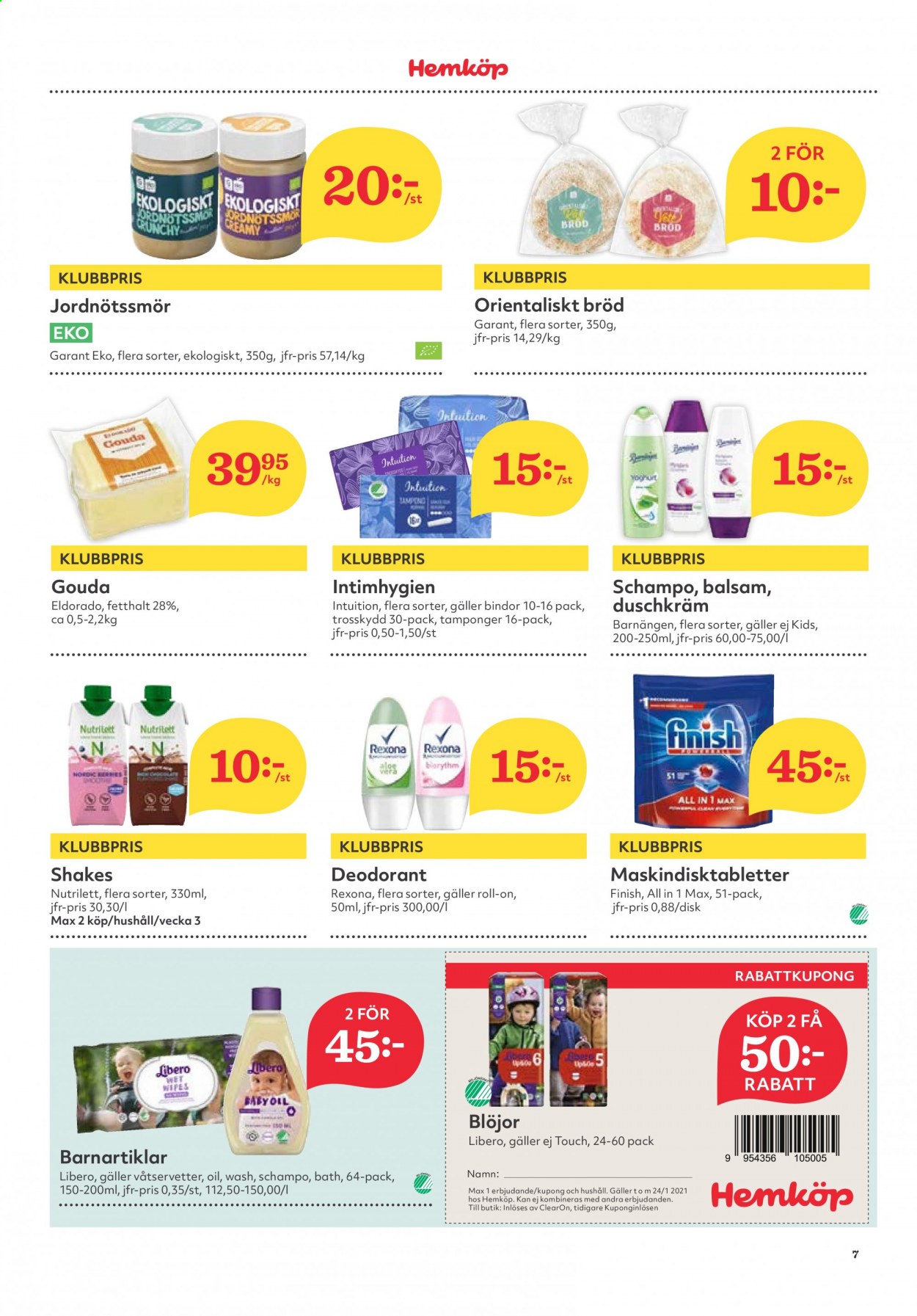 Hemköp reklamblad - 18/1 2021 - 24/1 2021. Sida 7
