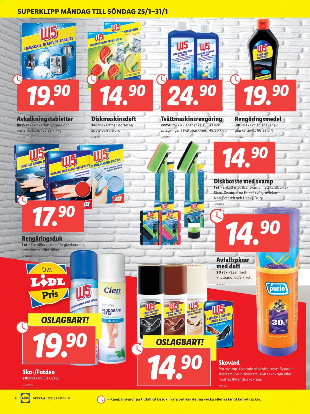 Lidl reklamblad - 25/1 2021 - 31/1 2021. Sida 14