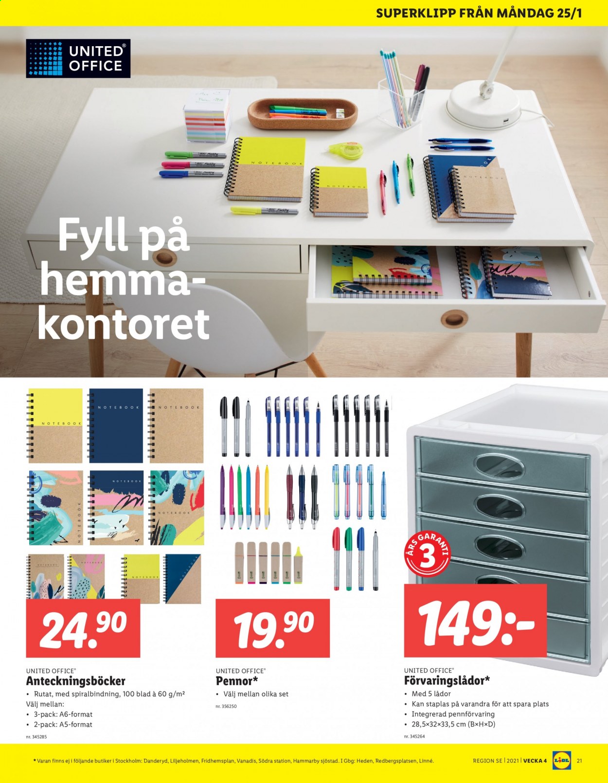 Lidl reklamblad - 25/1 2021 - 31/1 2021. Sida 21