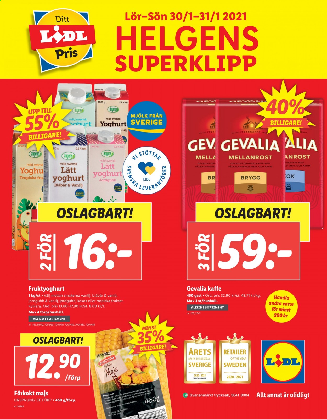 Lidl reklamblad - 25/1 2021 - 31/1 2021. Sida 36