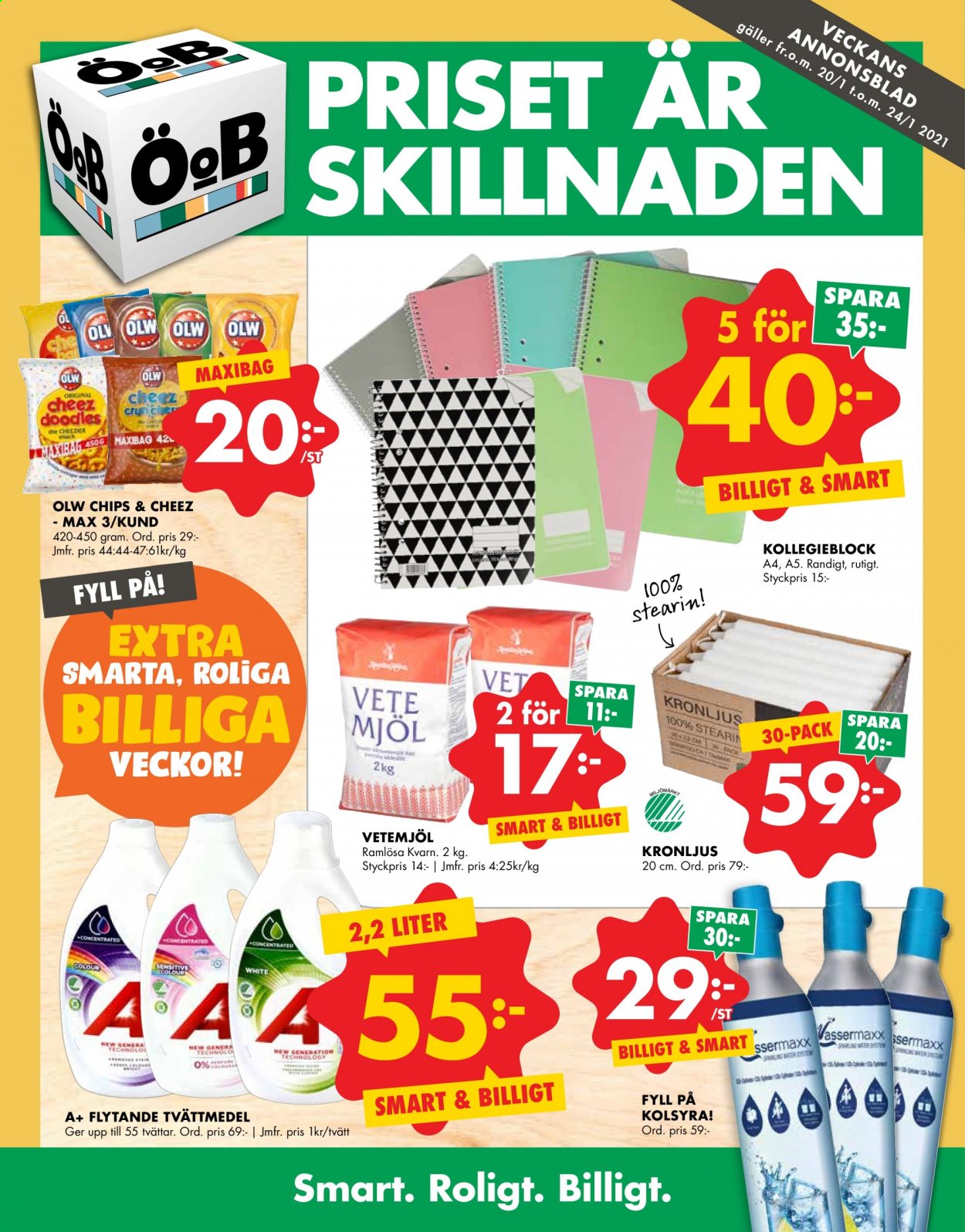 ÖoB reklamblad - 20/1 2021 - 24/1 2021. Sida 1