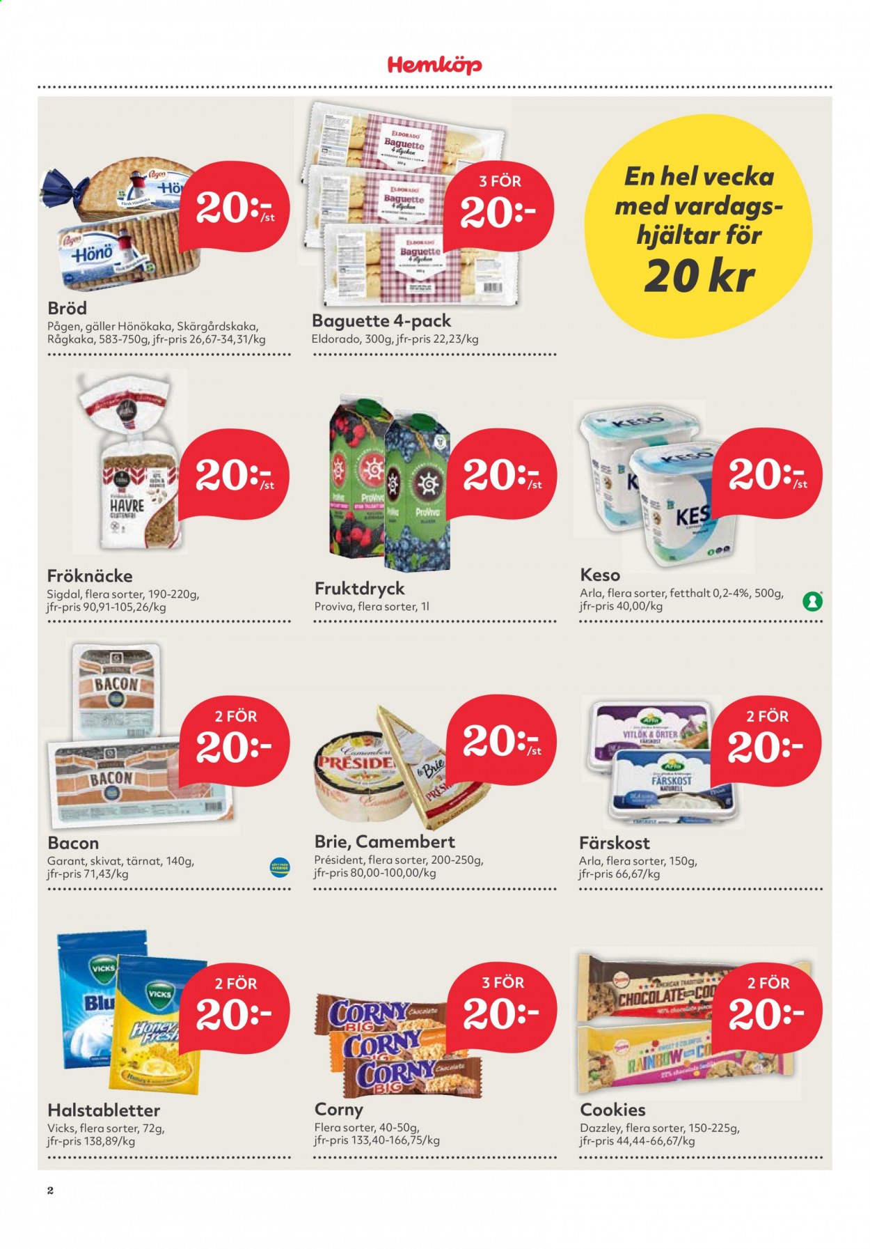 Hemköp reklamblad - 25/1 2021 - 31/1 2021. Sida 2