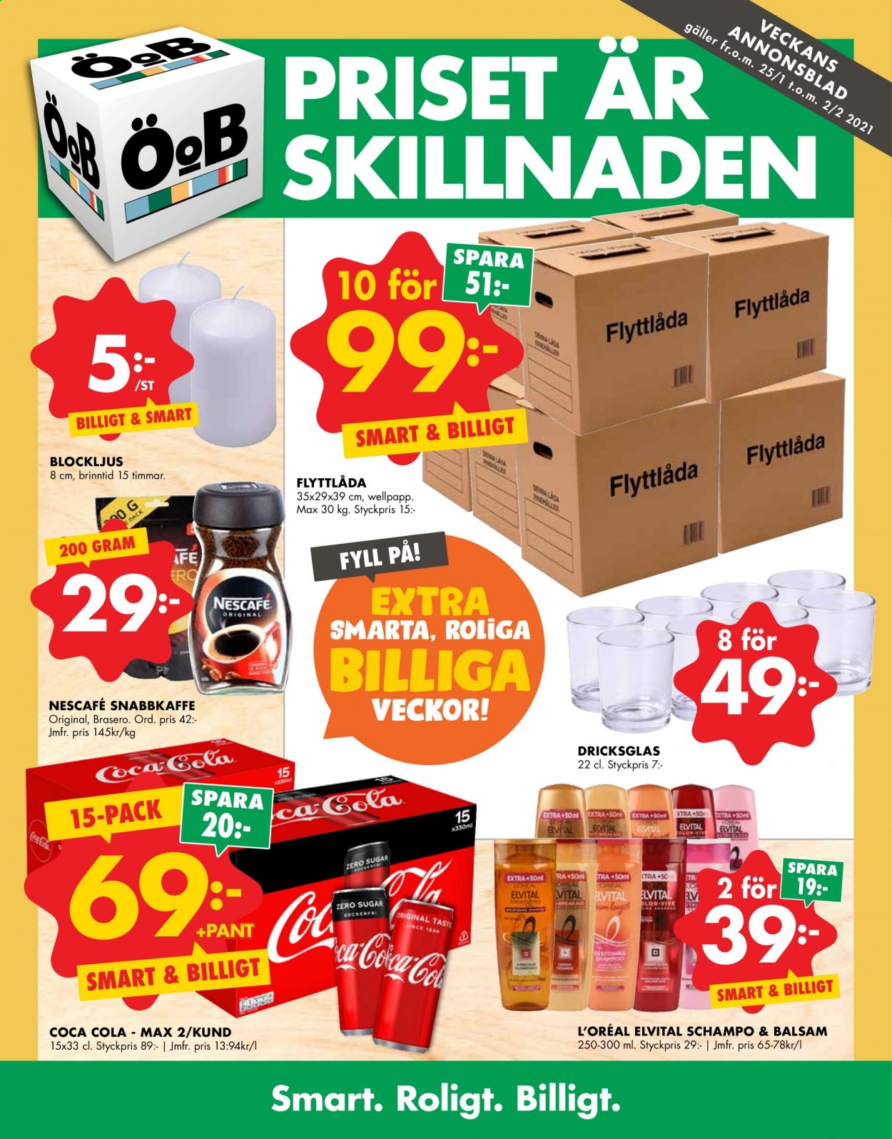 ÖoB reklamblad - 25/1 2021 - 2/2 2021. Sida 1