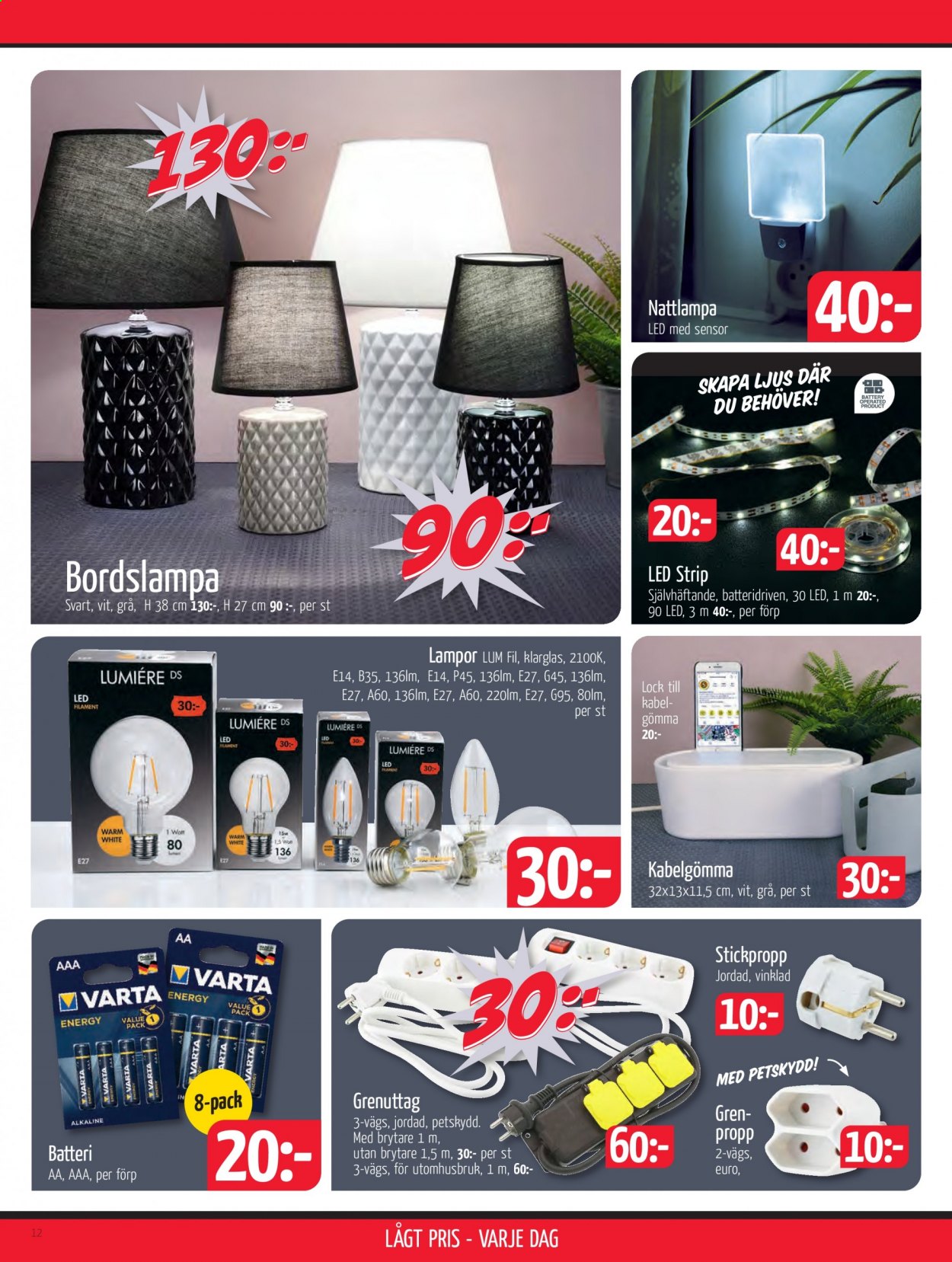 DollarStore reklamblad. Sida 12