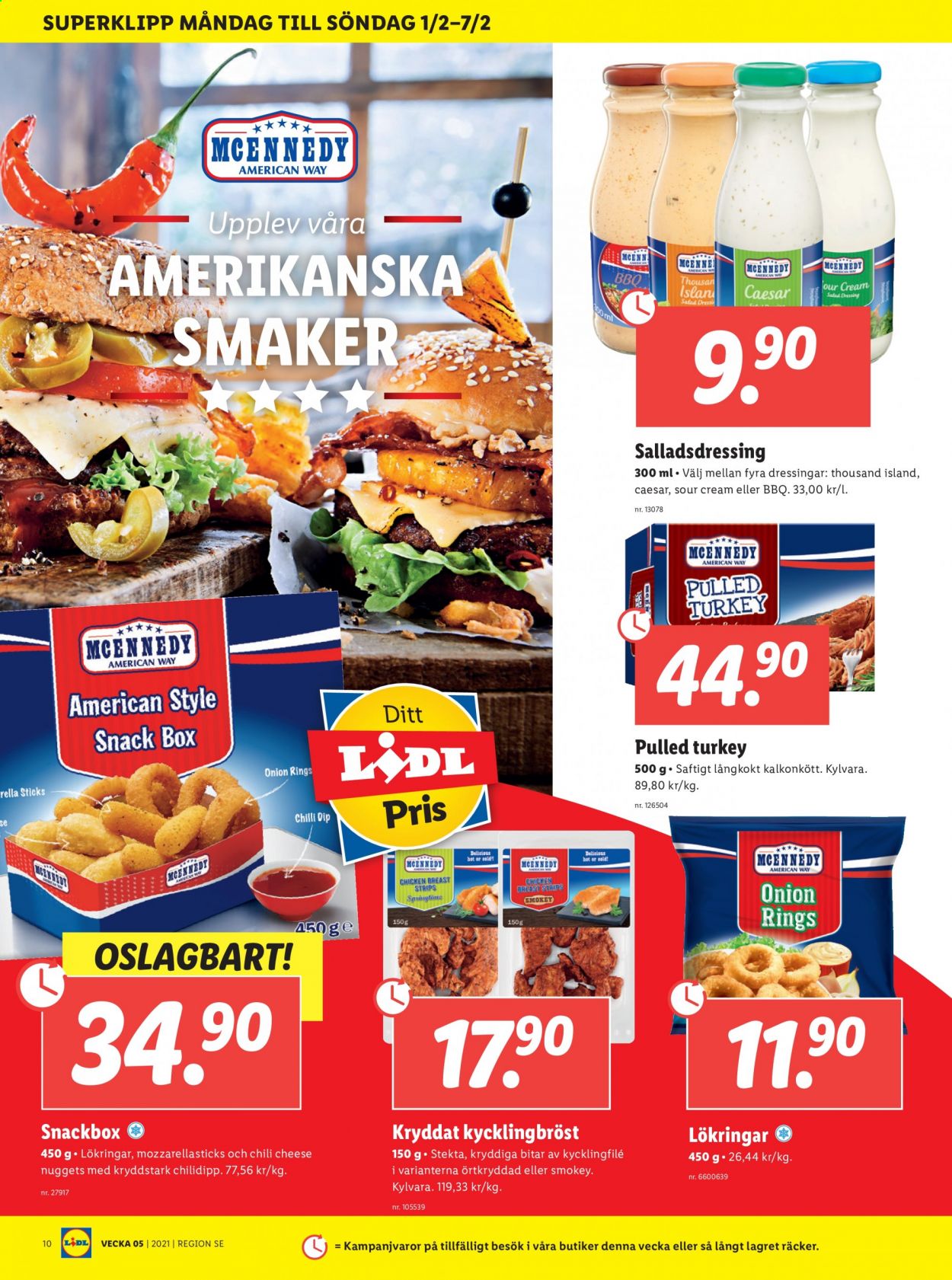 Lidl reklamblad - 1/2 2021 - 7/2 2021. Sida 10