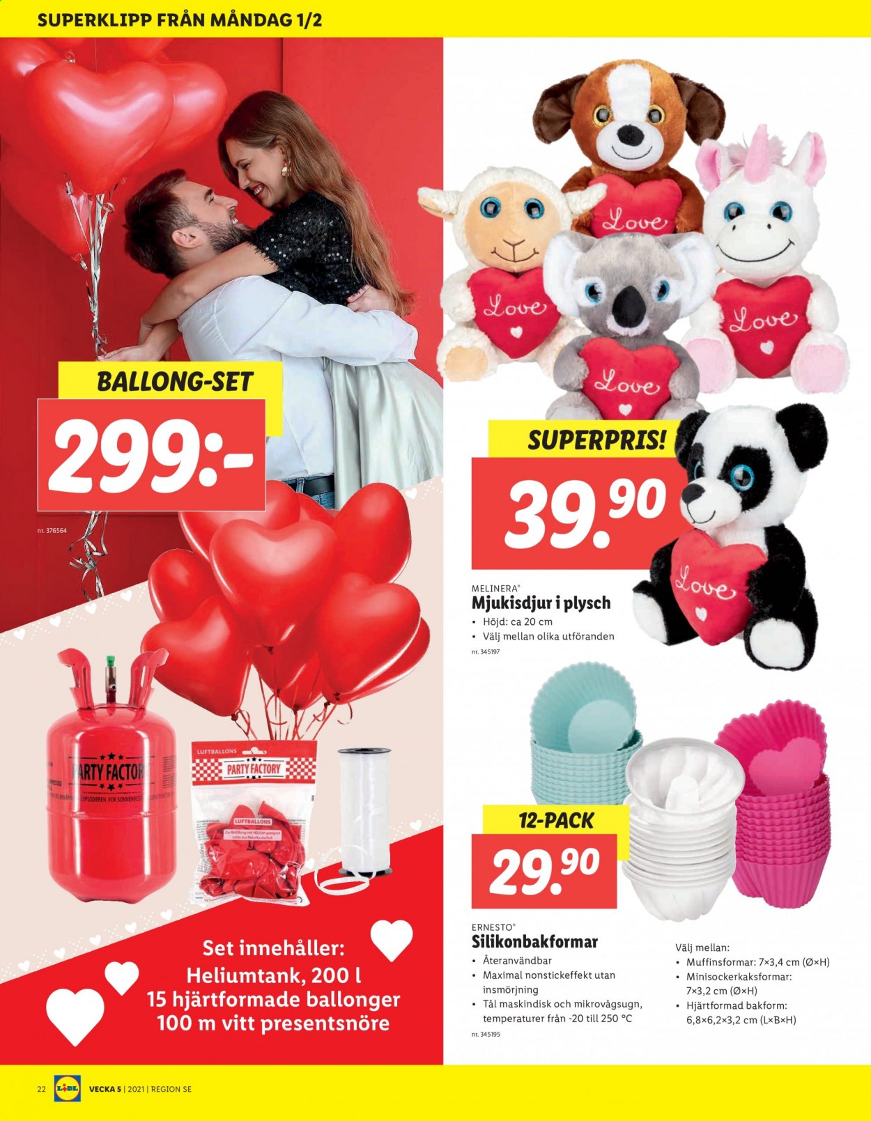 Lidl reklamblad - 1/2 2021 - 7/2 2021. Sida 22