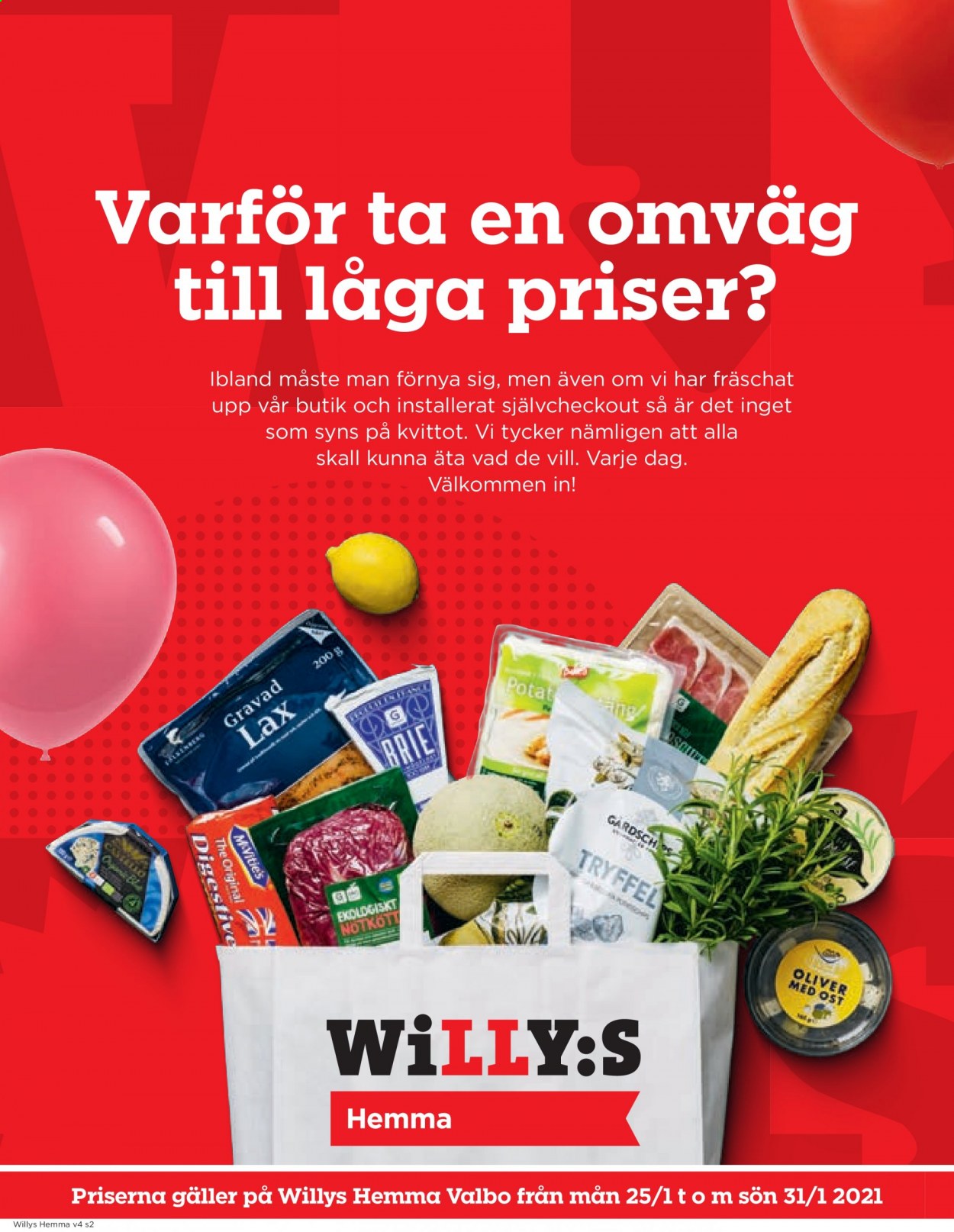Willys reklamblad - 25/1 2021 - 31/1 2021. Sida 2