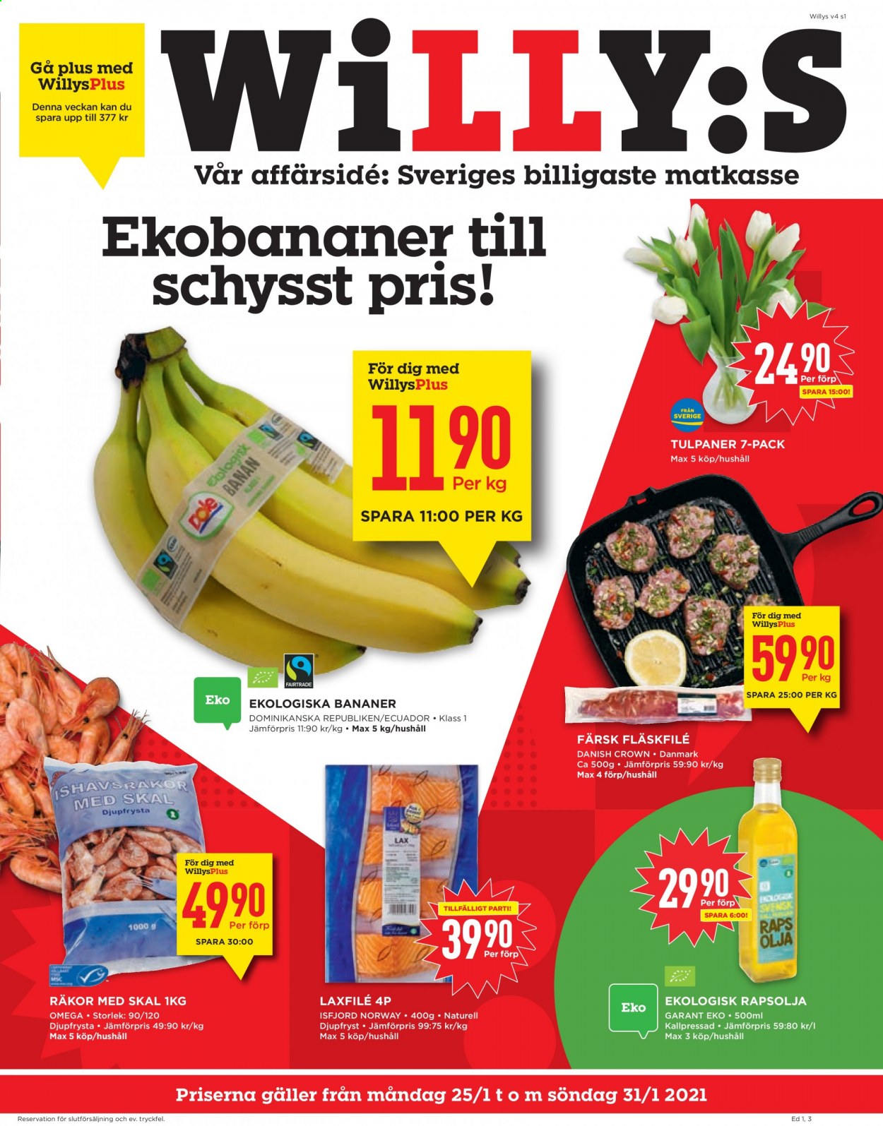 Willys reklamblad - 25/1 2021 - 31/1 2021. Sida 3