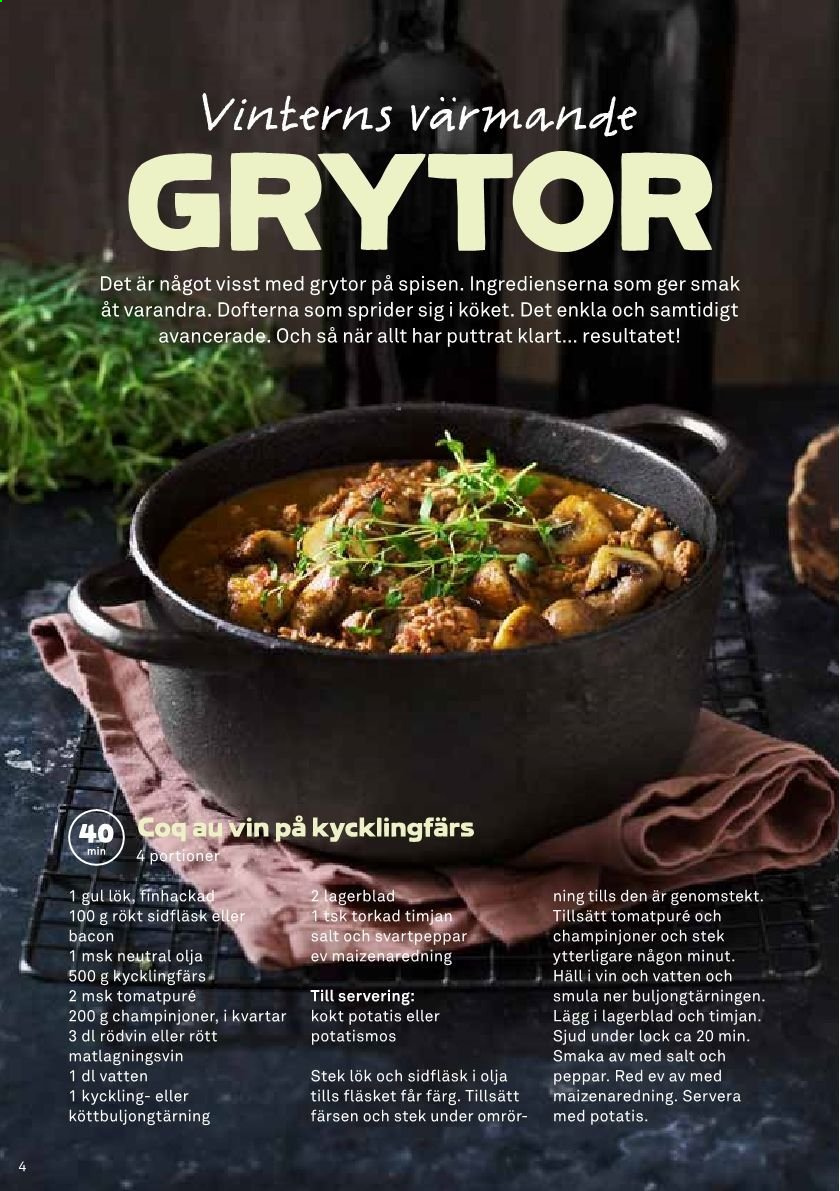 Coop reklamblad. Sida 4