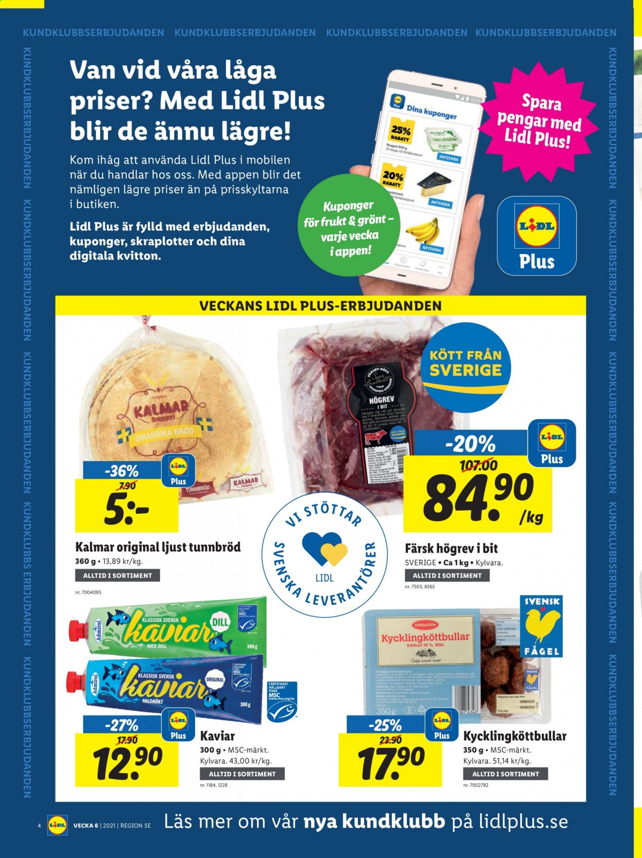 Lidl reklamblad - 8/2 2021 - 14/2 2021. Sida 4