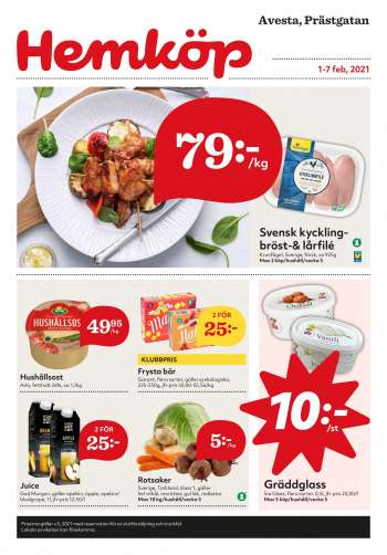 Hemköp reklamblad - 1/2 2021 - 7/2 2021.