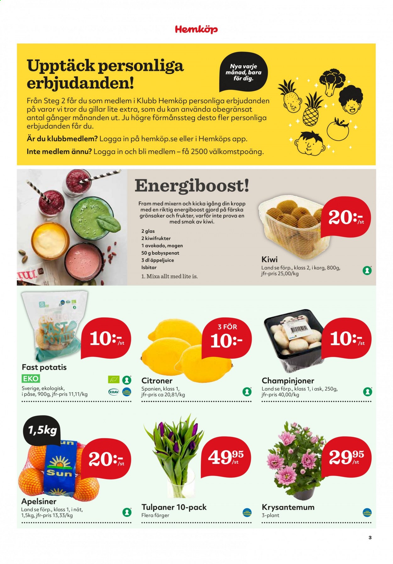 Hemköp reklamblad - 1/2 2021 - 7/2 2021. Sida 3