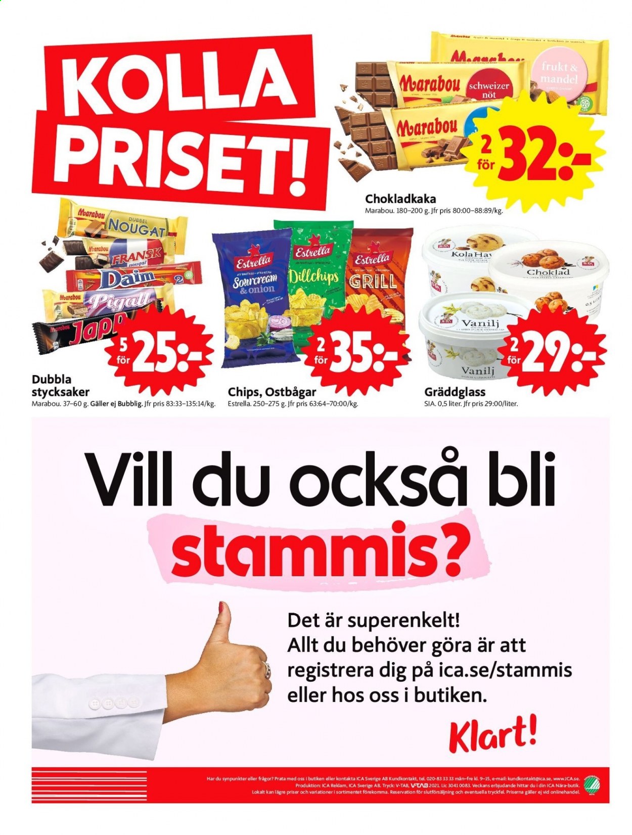 ICA reklamblad - 1/2 2021 - 7/2 2021. Sida 8