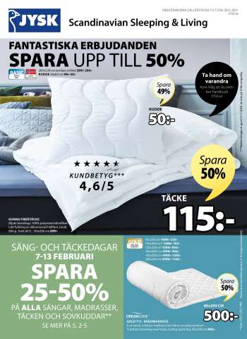 Jysk reklamblad - 7/2 2021 - 20/2 2021.